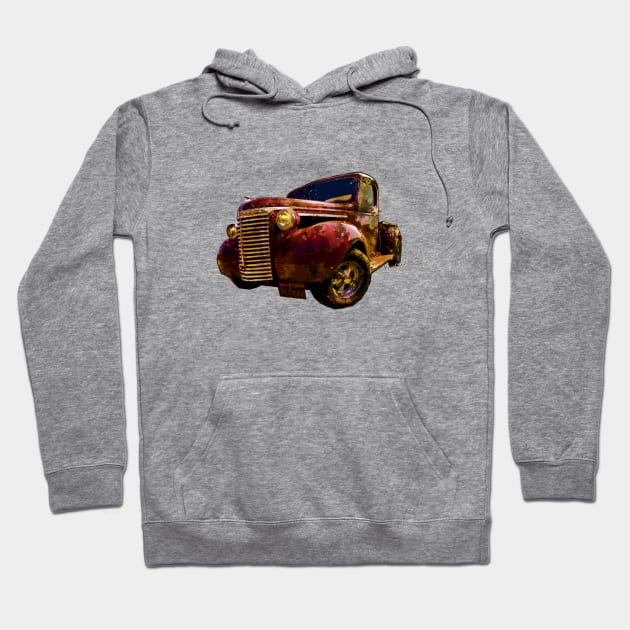 39 Chevy Pickup Maroon'd Hoodie by vivachas